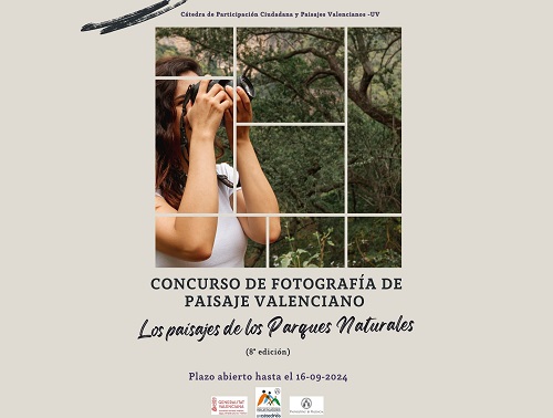 Cartell pero anunciar el concurs de fotografia amb la temàtica i el termini per a participar